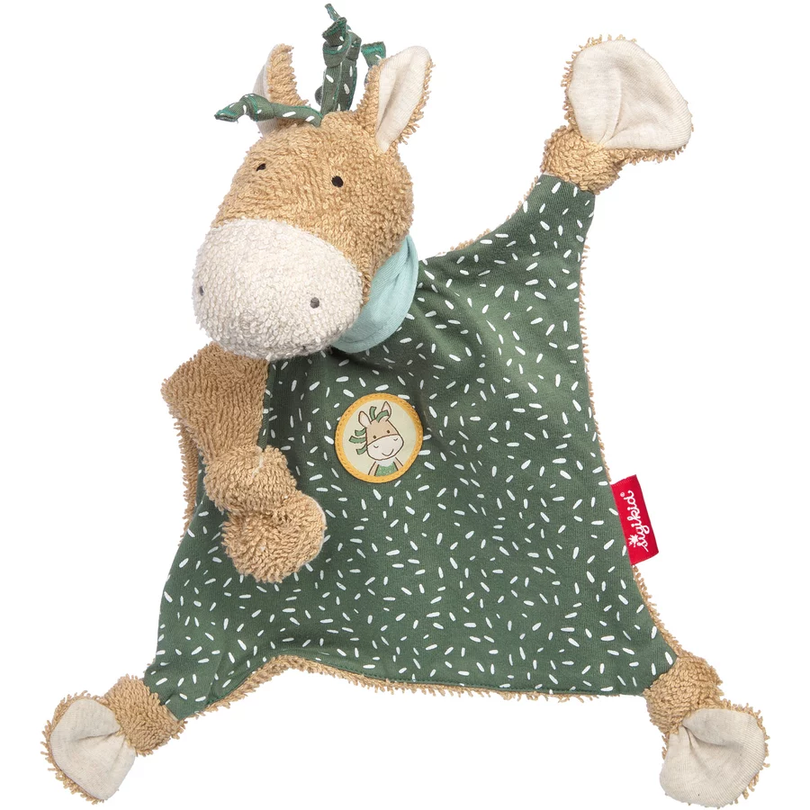 sigikid® Schnuffeltuch Pony Wiwi Wiah grün beige