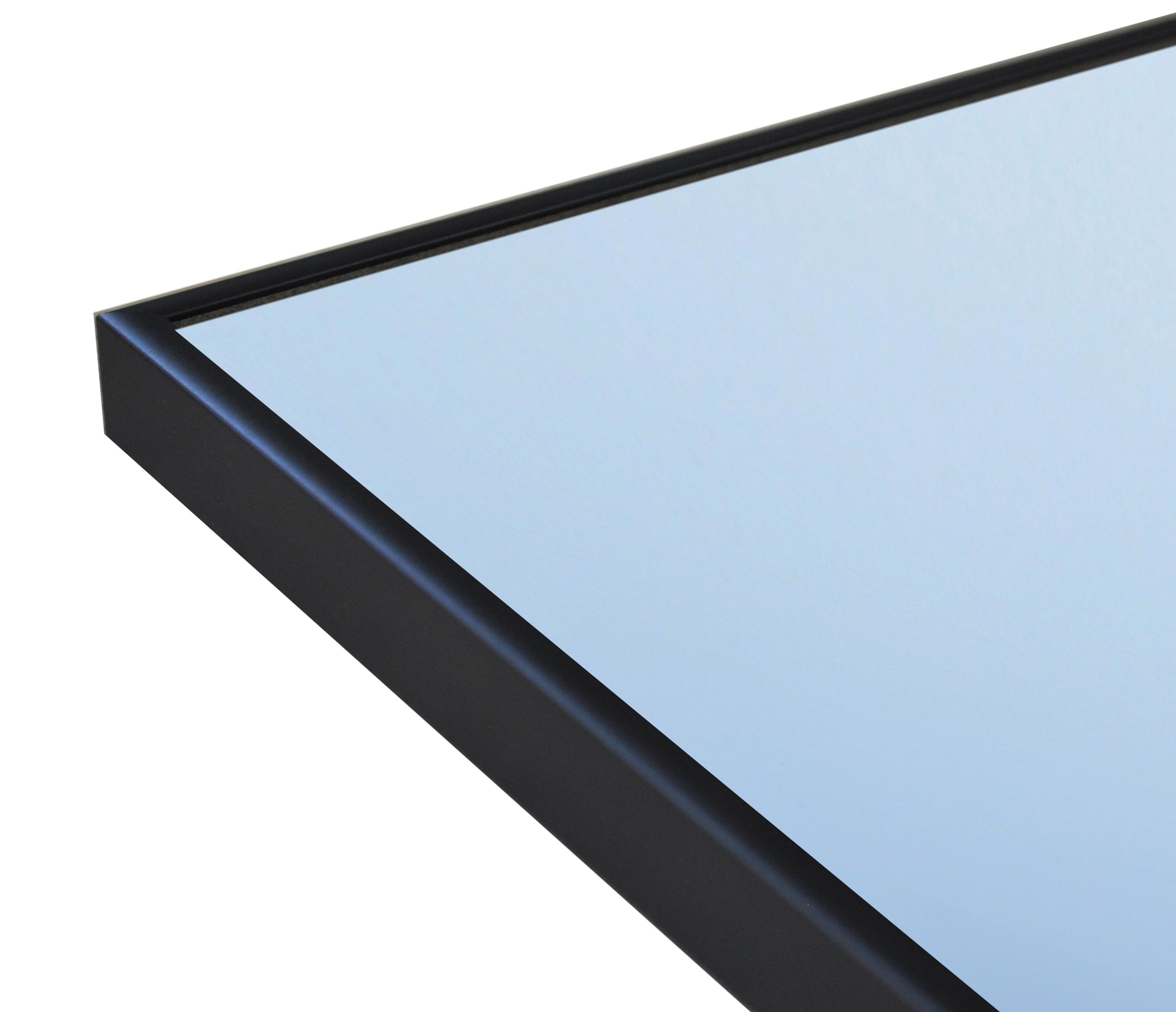 Sanicare Q mirror spiegel met zwarte omlijsting 70x70cm