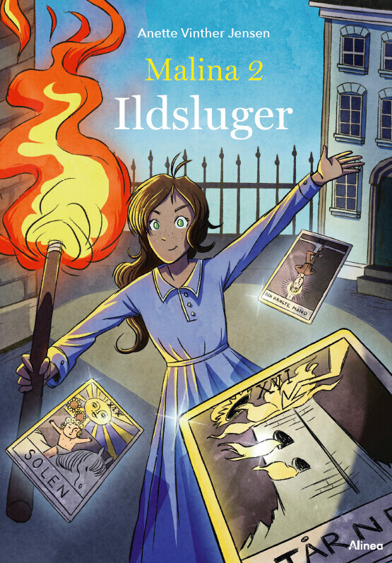 Malina 2 - Ildsluger, Rød Læseklub - Anette Vinther Jensen - Bog