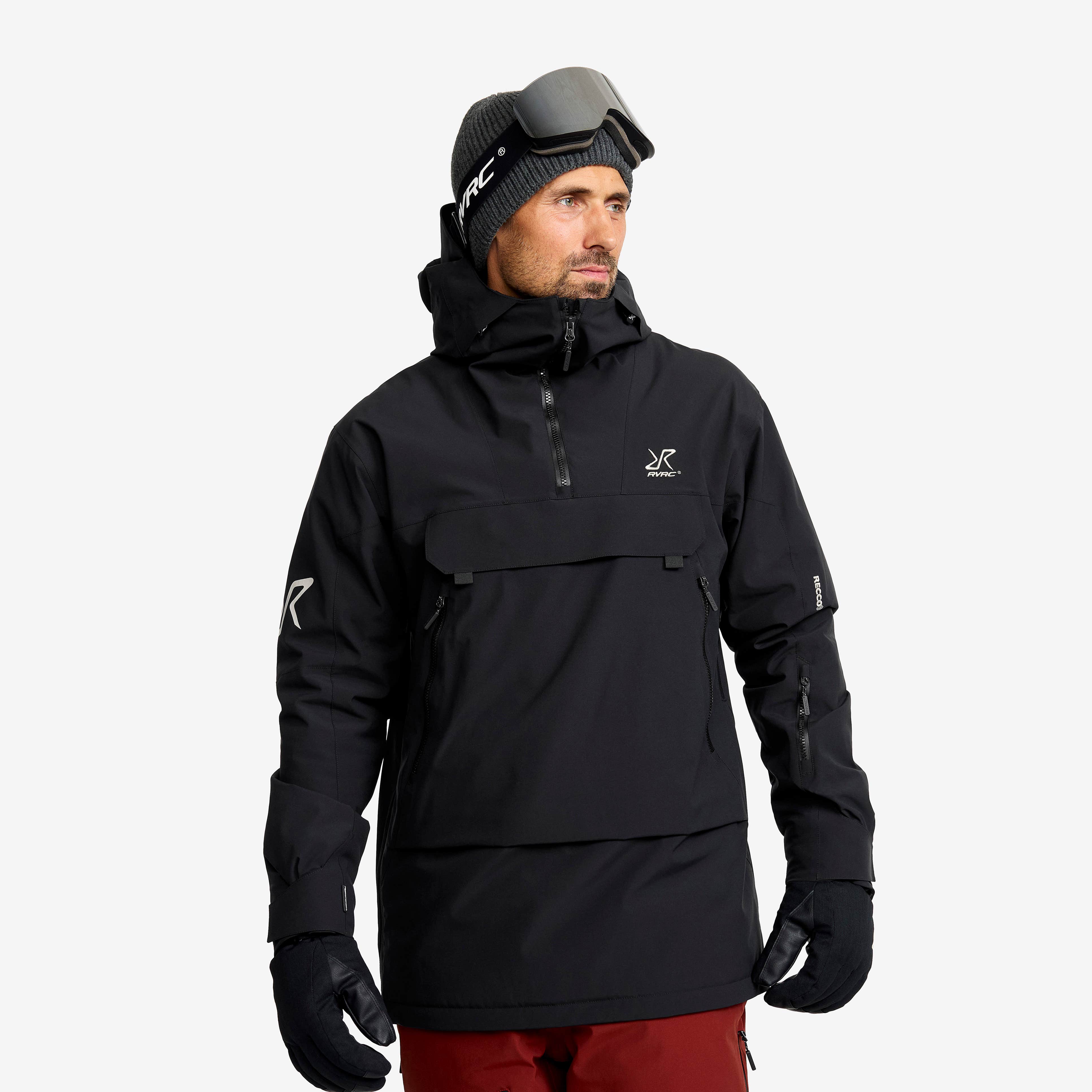 Halo 2L Insulated Ski Anorak Herre Black