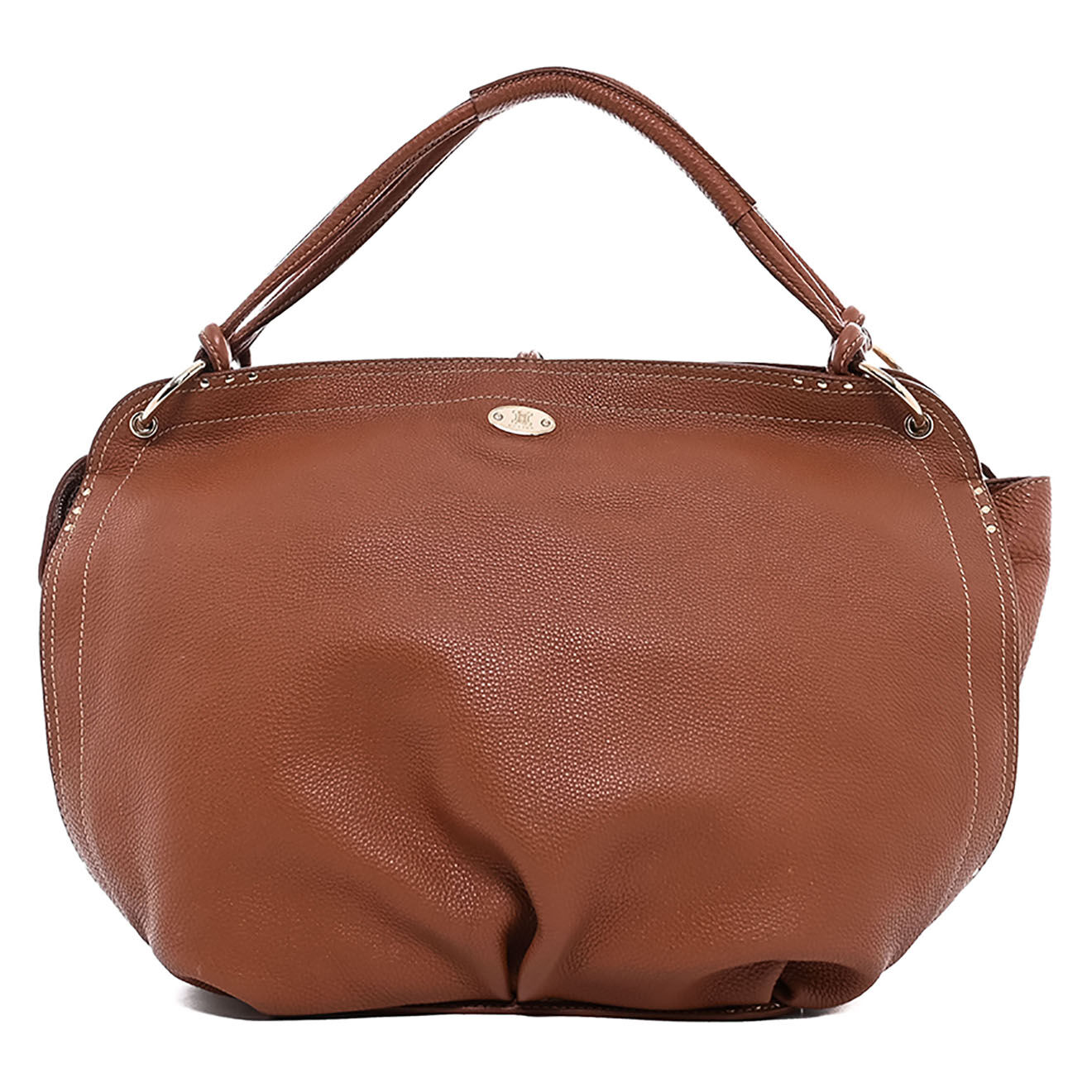Celine Sac à main en Cuir marron - Très bon état - L.35 cm