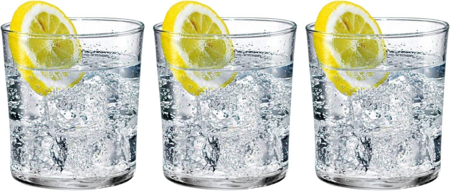 Bormioli Drinkglazen Bodega - 3x stuks - transparant - 370 ml