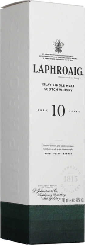 LAPHROAIG 10 YEARS SINGLE MALT 70CL