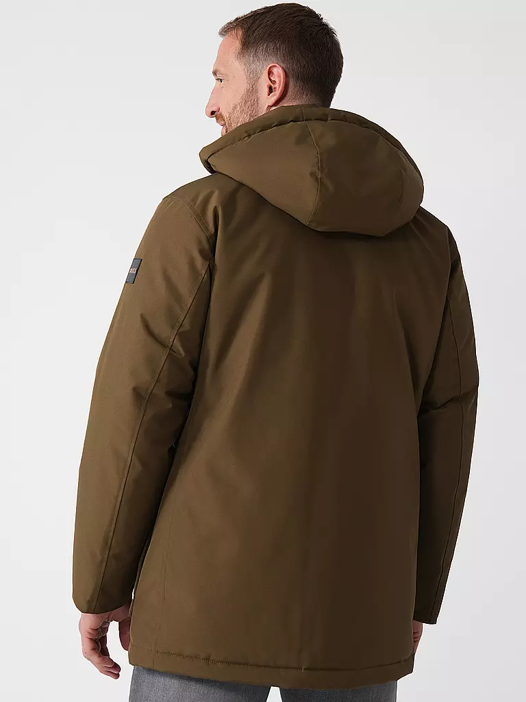BOSS Parka OSIASS olive