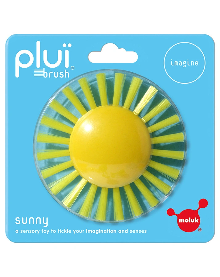 Spielbürste PLUÏ SUNNY in gelb