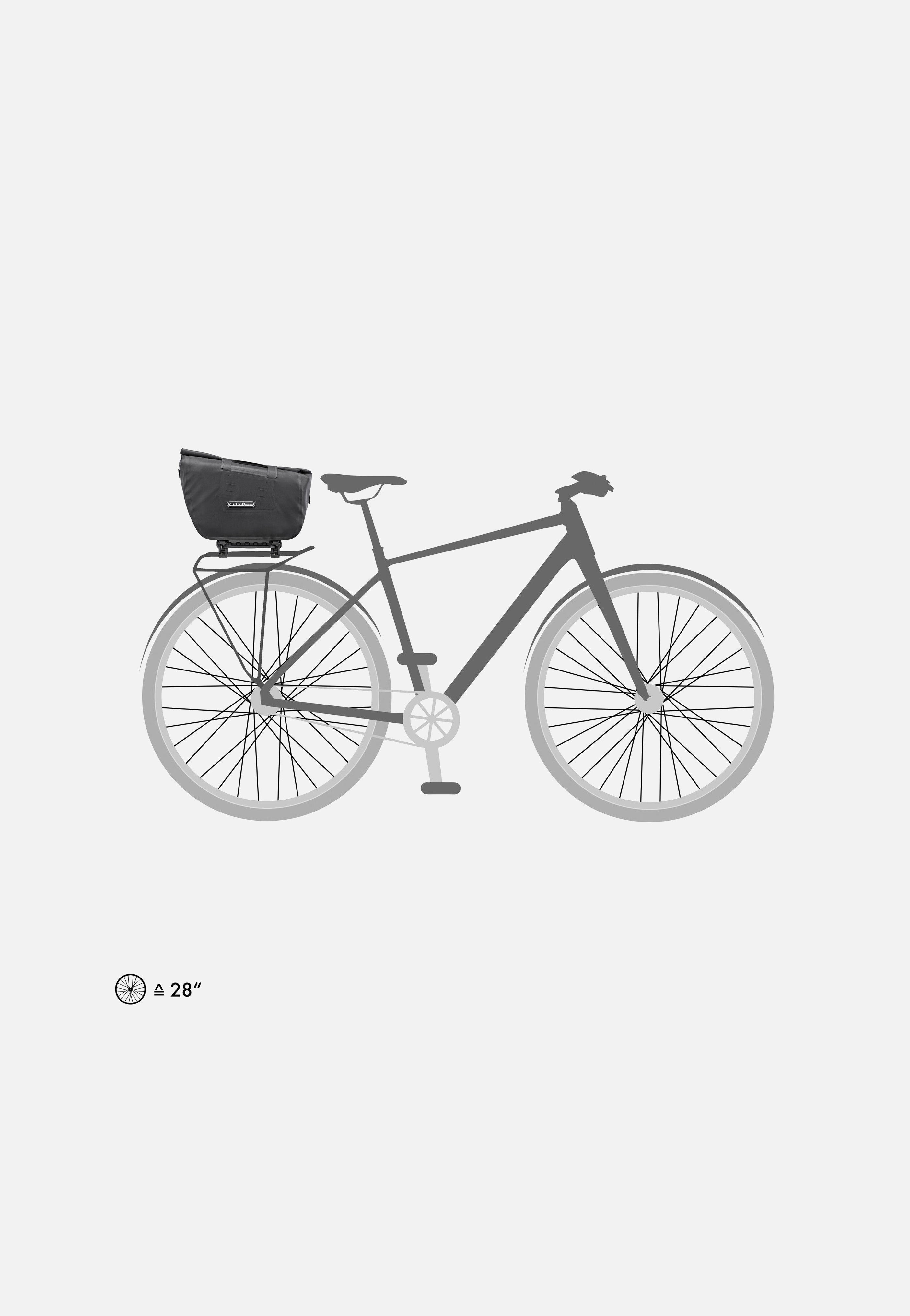 Trunk-Bag RC Schwarz - Fahrradtasche