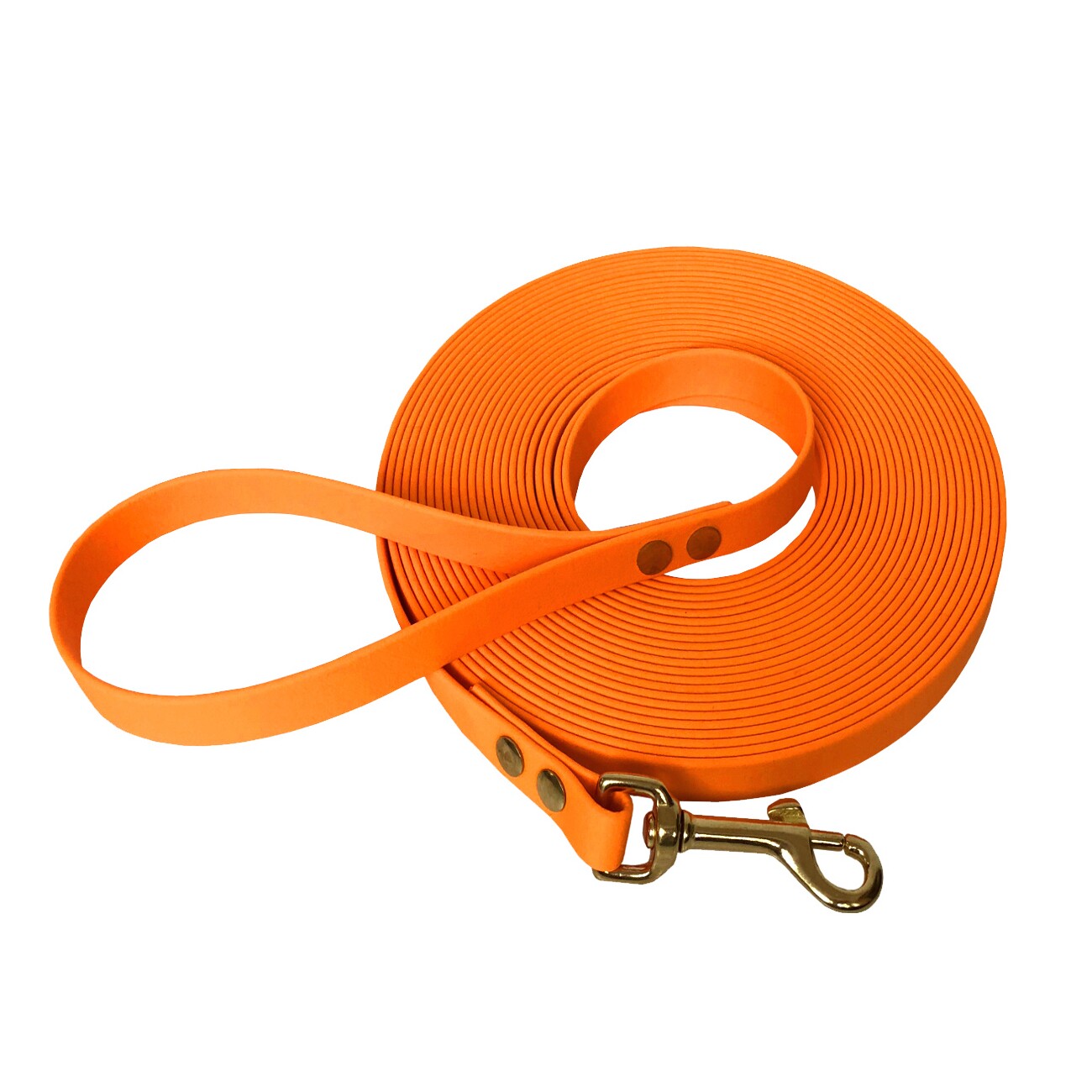 bio-leine 25-35 kg Schleppleine Biothane honigmelone 3 m