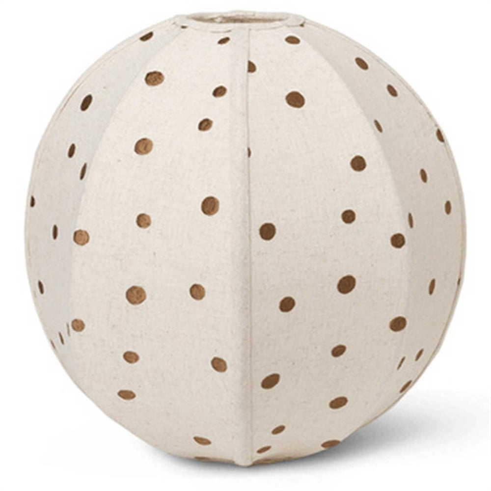 Lampeskærm Dots Embroidered Textile - Ferm Living