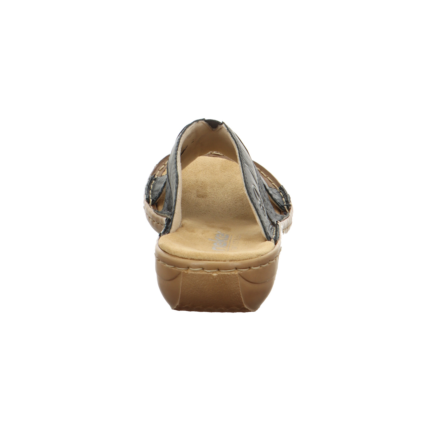 Keilabsatz Mule blau