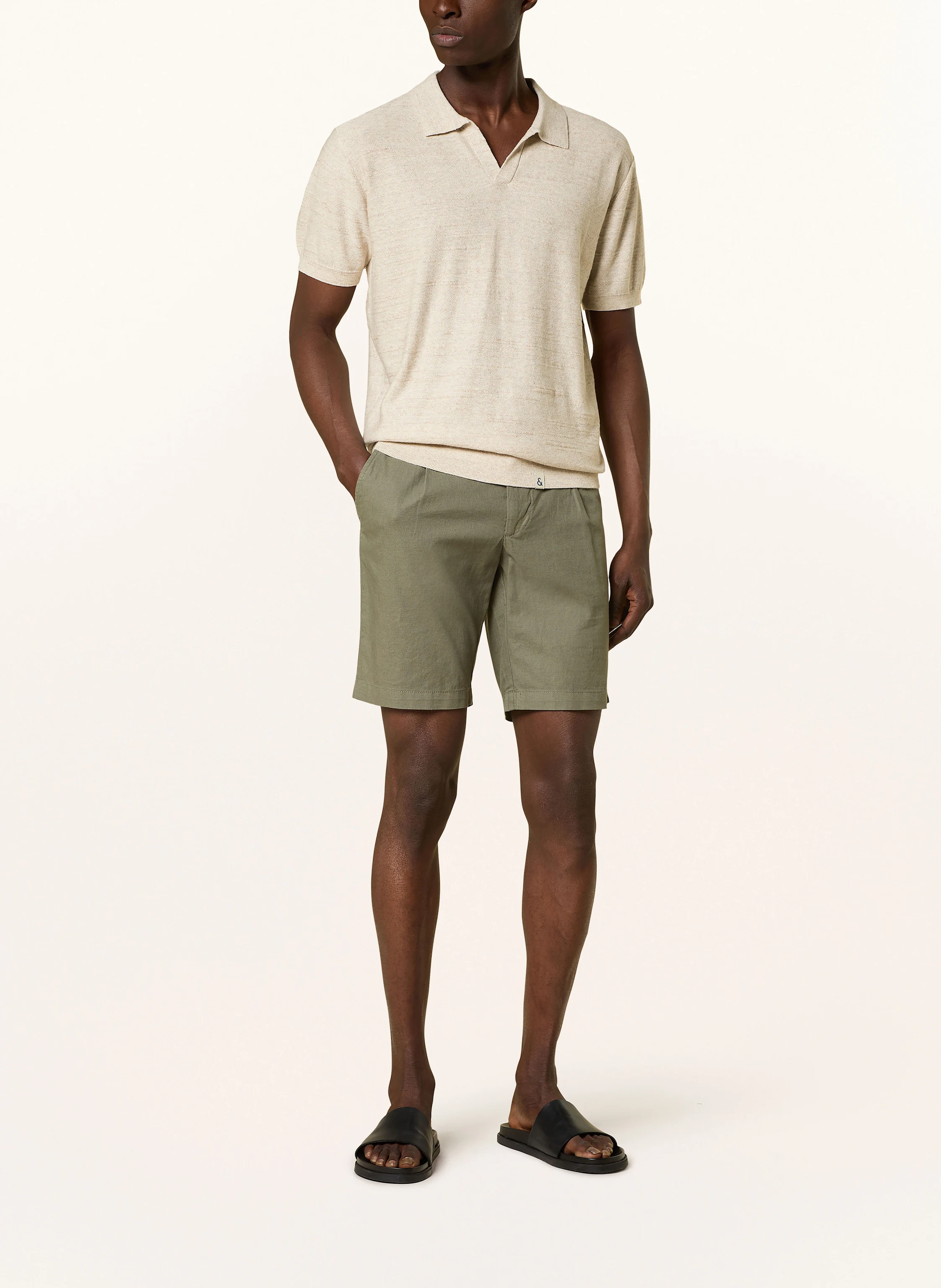 COLOURS & SONS Strick-Poloshirt