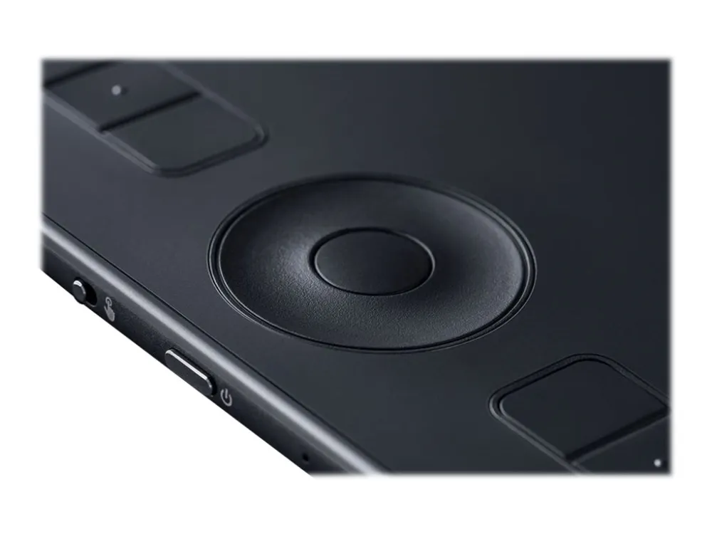 Wacom Intuos Pro Medium - Digitizer - 22.4 x 14.8 cm - multi-touch - elektromagnetisk - trådløs, kablet - USB, Bluetooth - sort