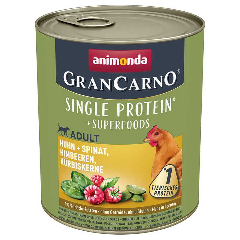 Lot mixte animonda GranCarno Adult Superfoods