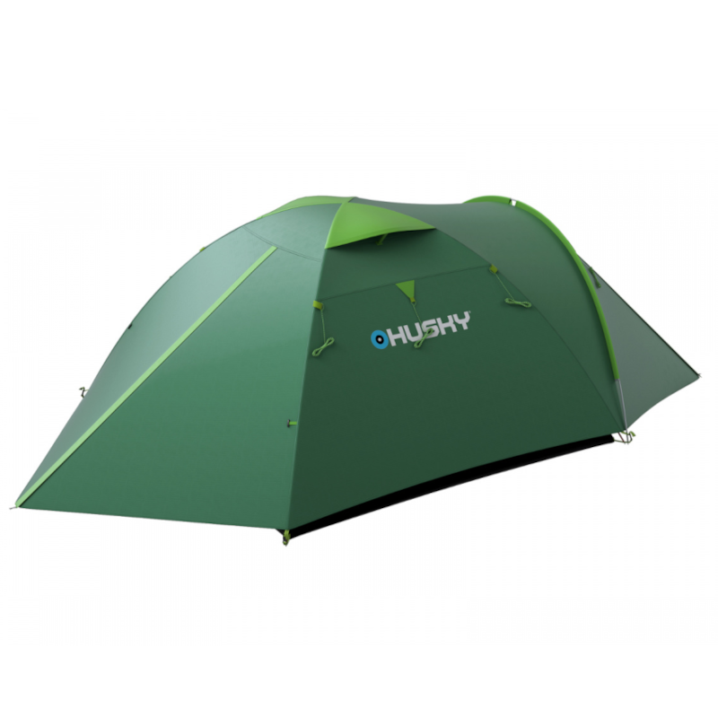 Husky Bizon 4 Plus koepeltent - Green