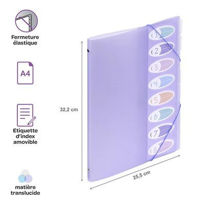 Viquel Propysoft - Trieur 8 positions - disponible dans différentes couleurs