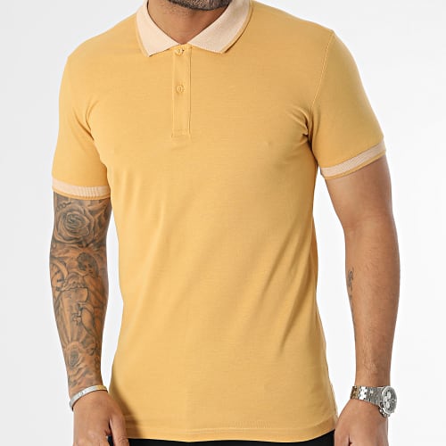Polo Manches Courtes Jaune