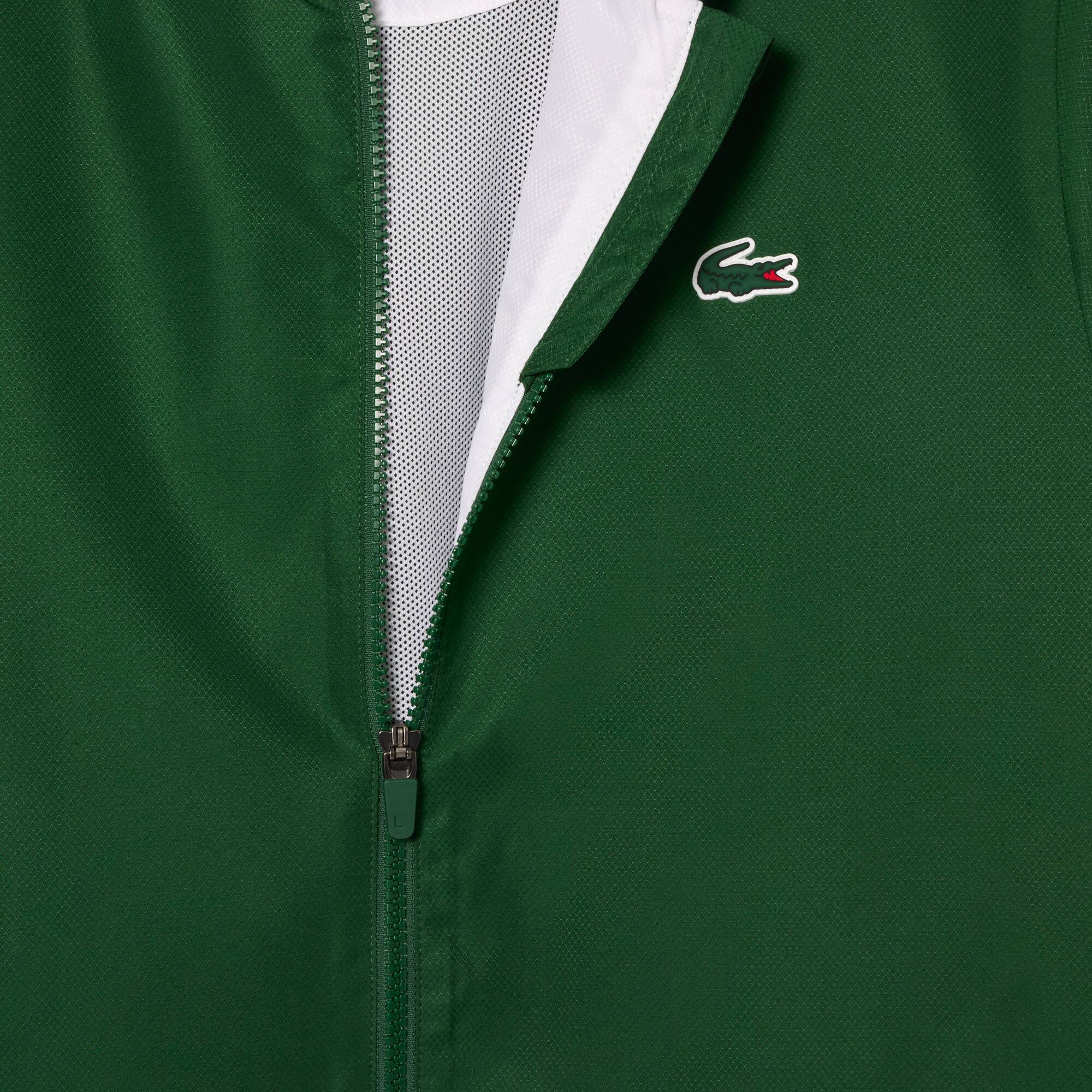 Tennis-Overall Colourblock Trainingsanzug-Sets - Grün - Lacoste - Herren
