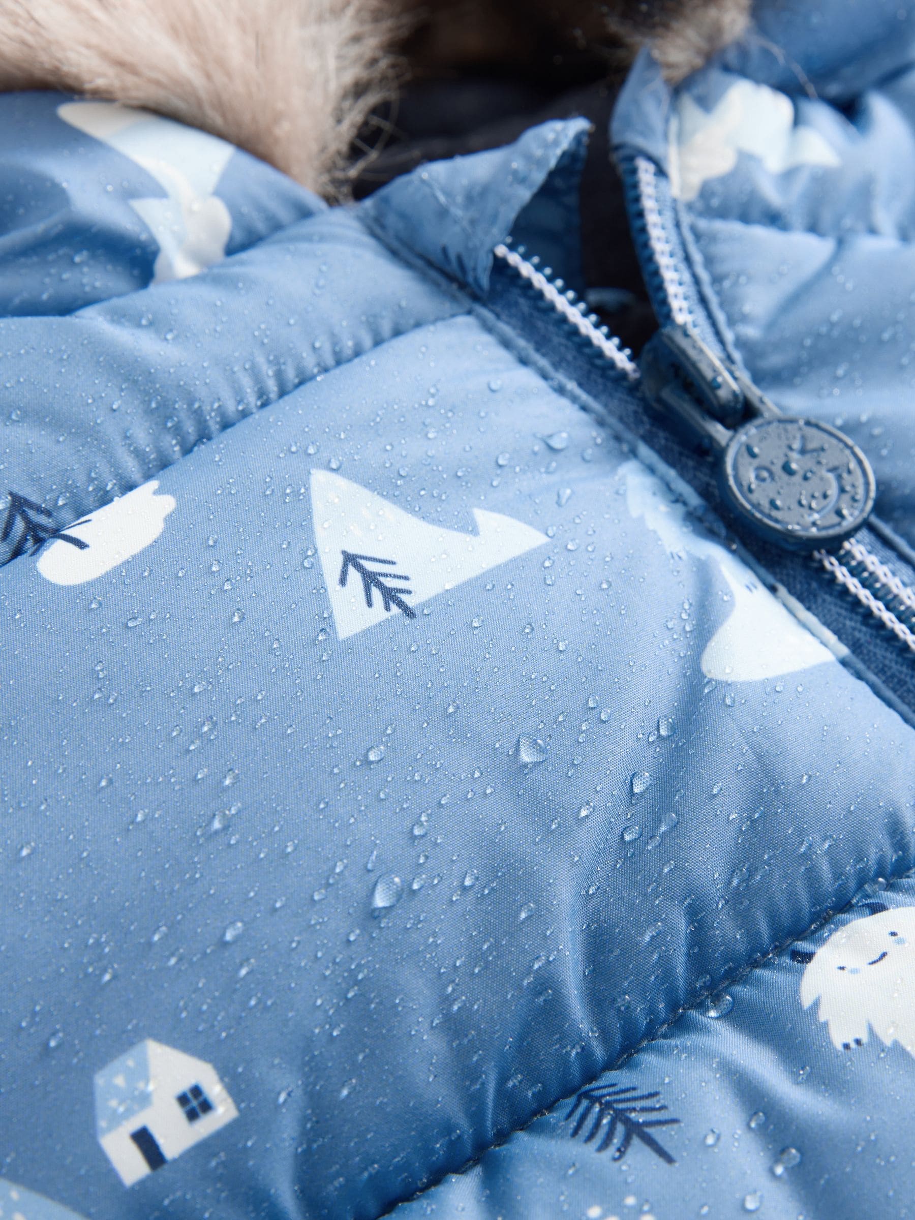 Blauw - Regenbestendig sneeuwpak (3 mnd - 7 jr)