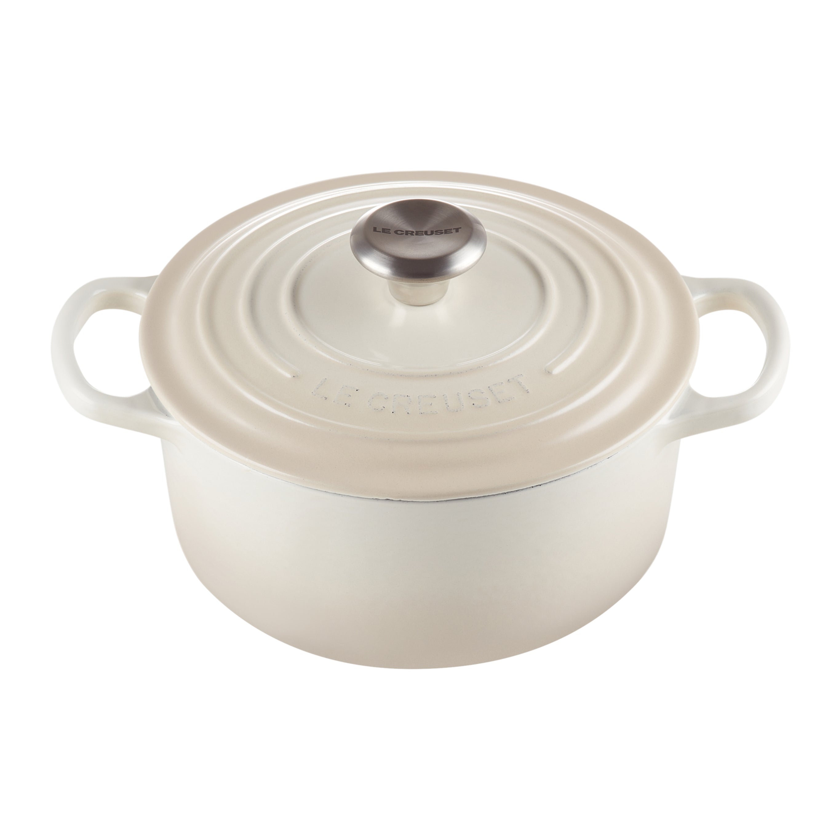 Le Creuset Signature Braadpan Ã 24 cm - Meringue