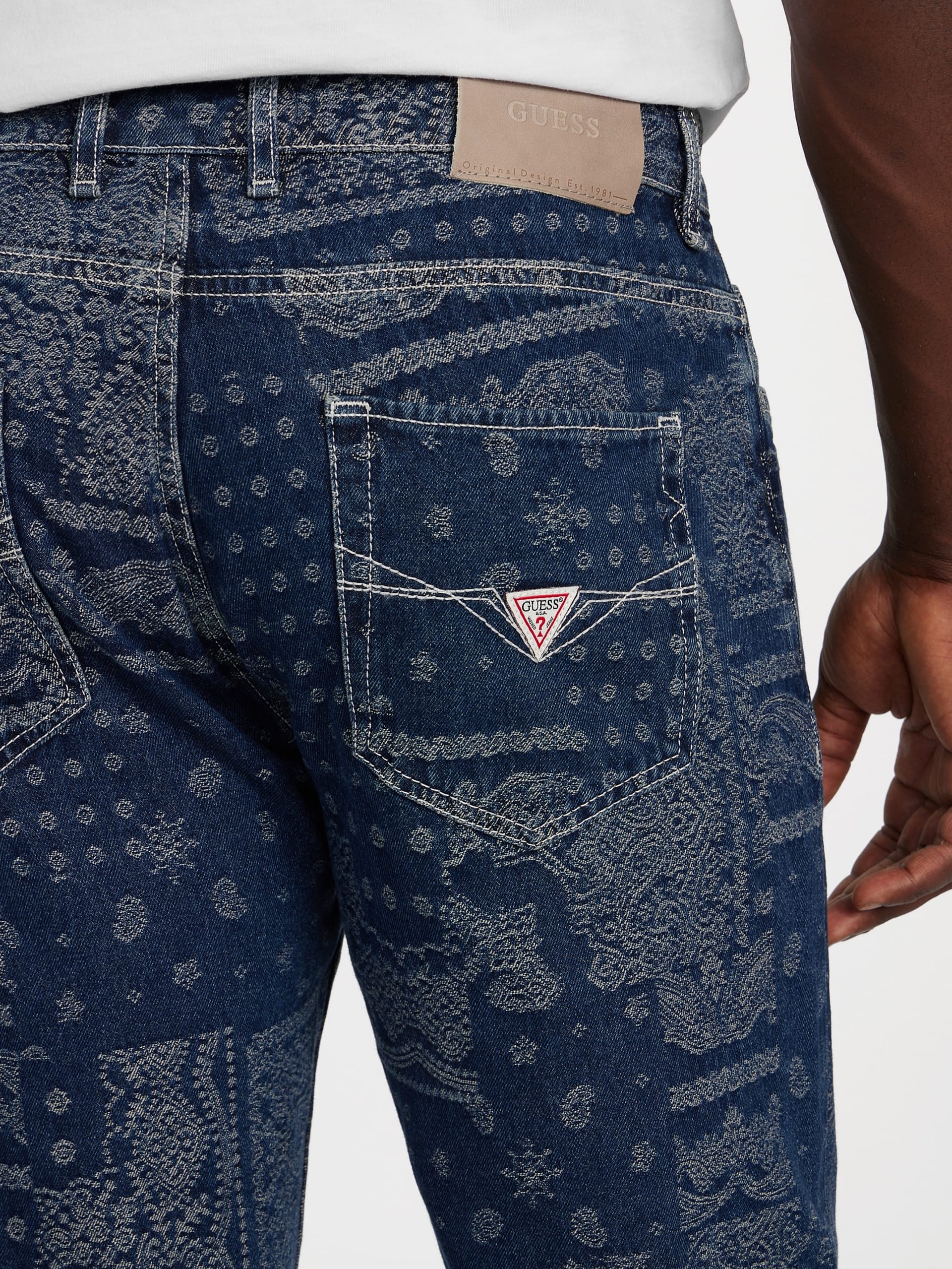 Calça jeans reta Rodeo de corte regular