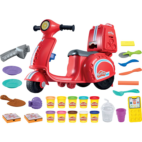 Play-Doh pizzascooter legesæt