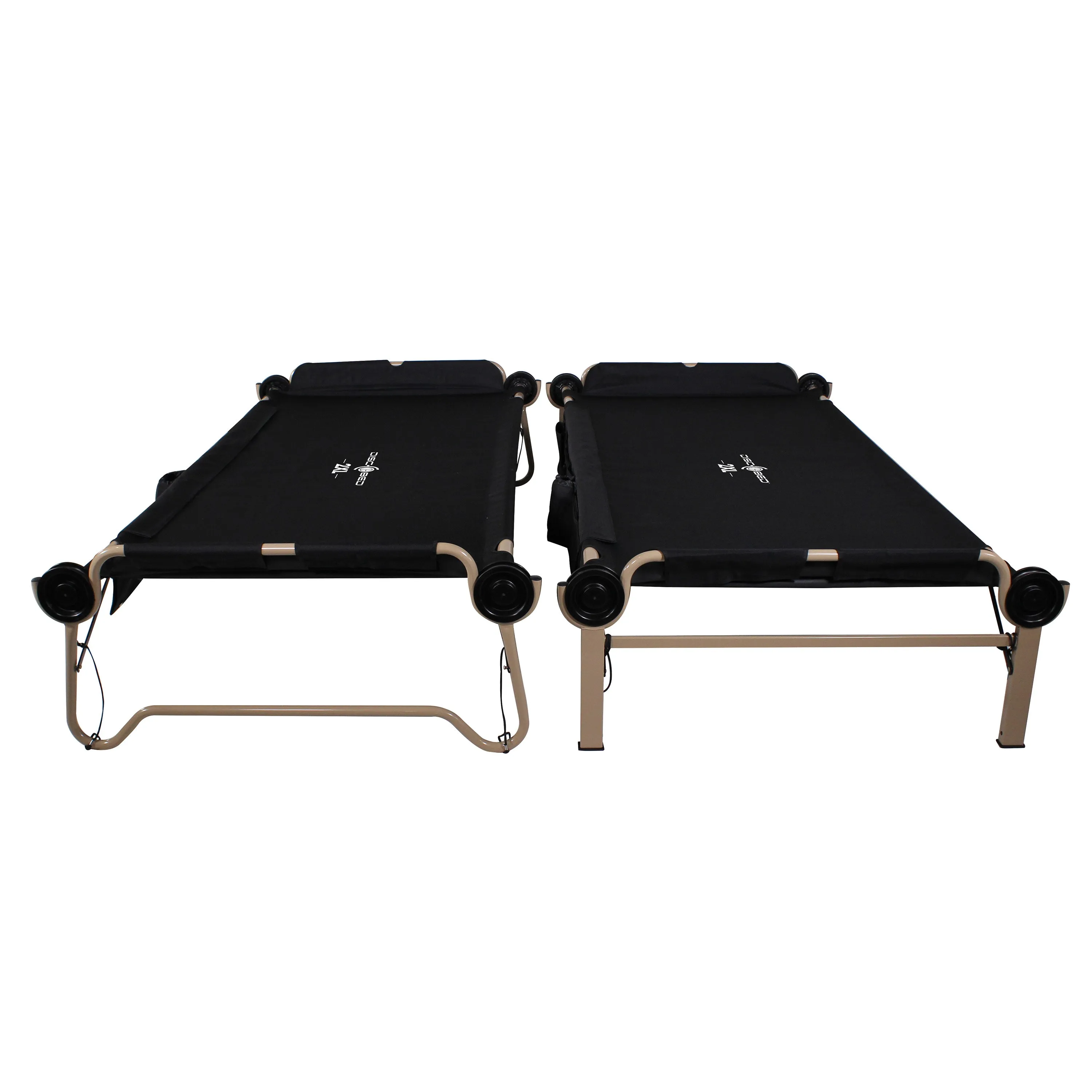 Disc-O-Bed -  Feldbett 2XL mit Seitentaschen