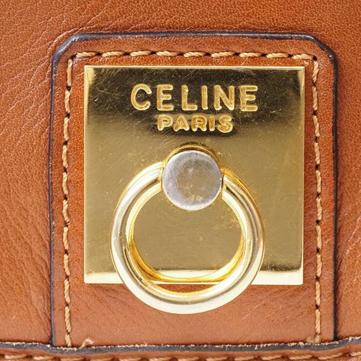 Celine Vintage Celine Crossbody Bag Brown