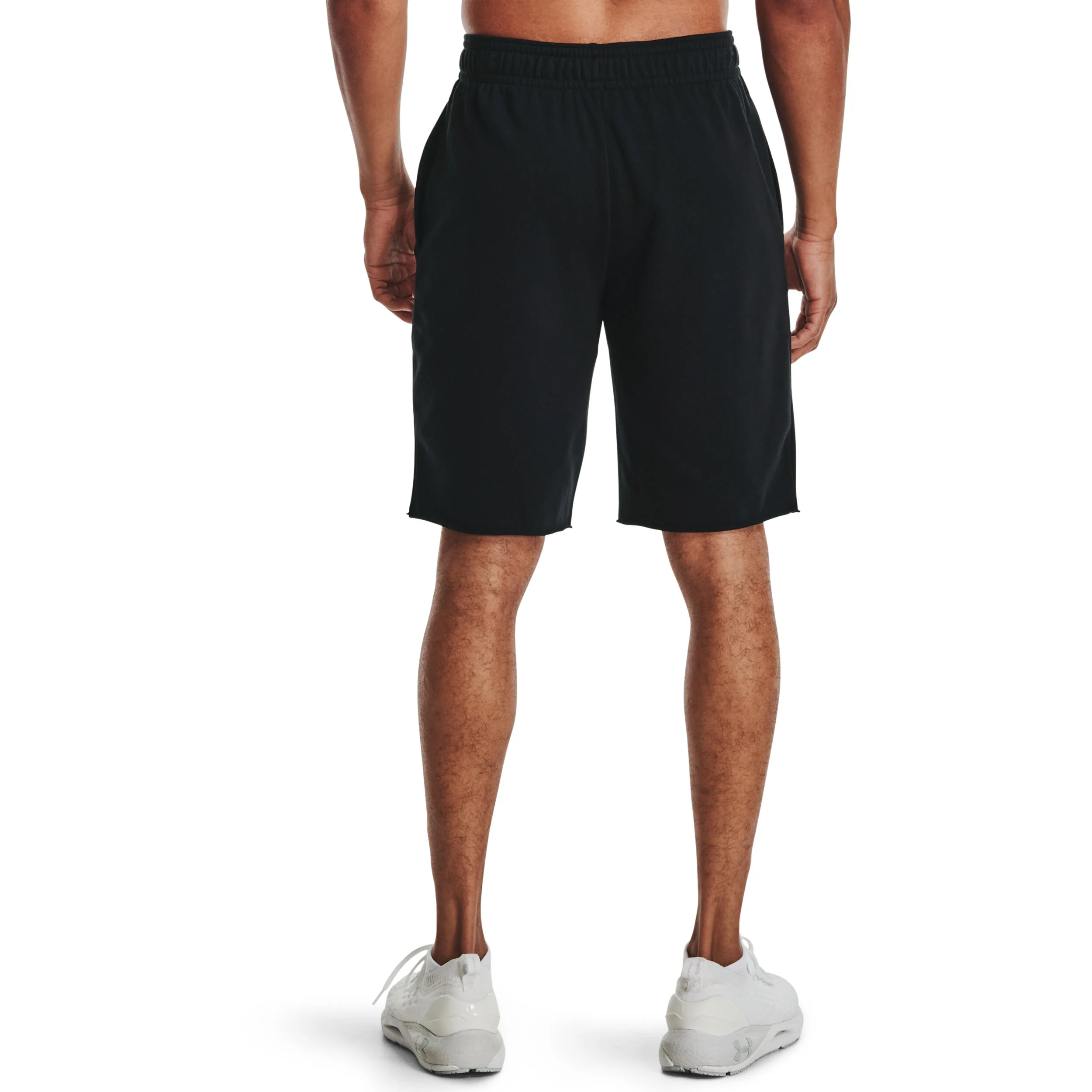 Under Armour Rival Terry Shorts Hommes - Noir , Blanc