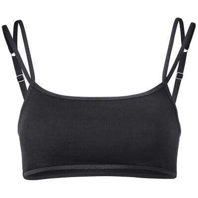 Damen-Bustier, Schwarz