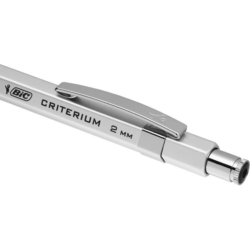 Portemine rechargeable Critérium Bic pointe 2 mm chromé