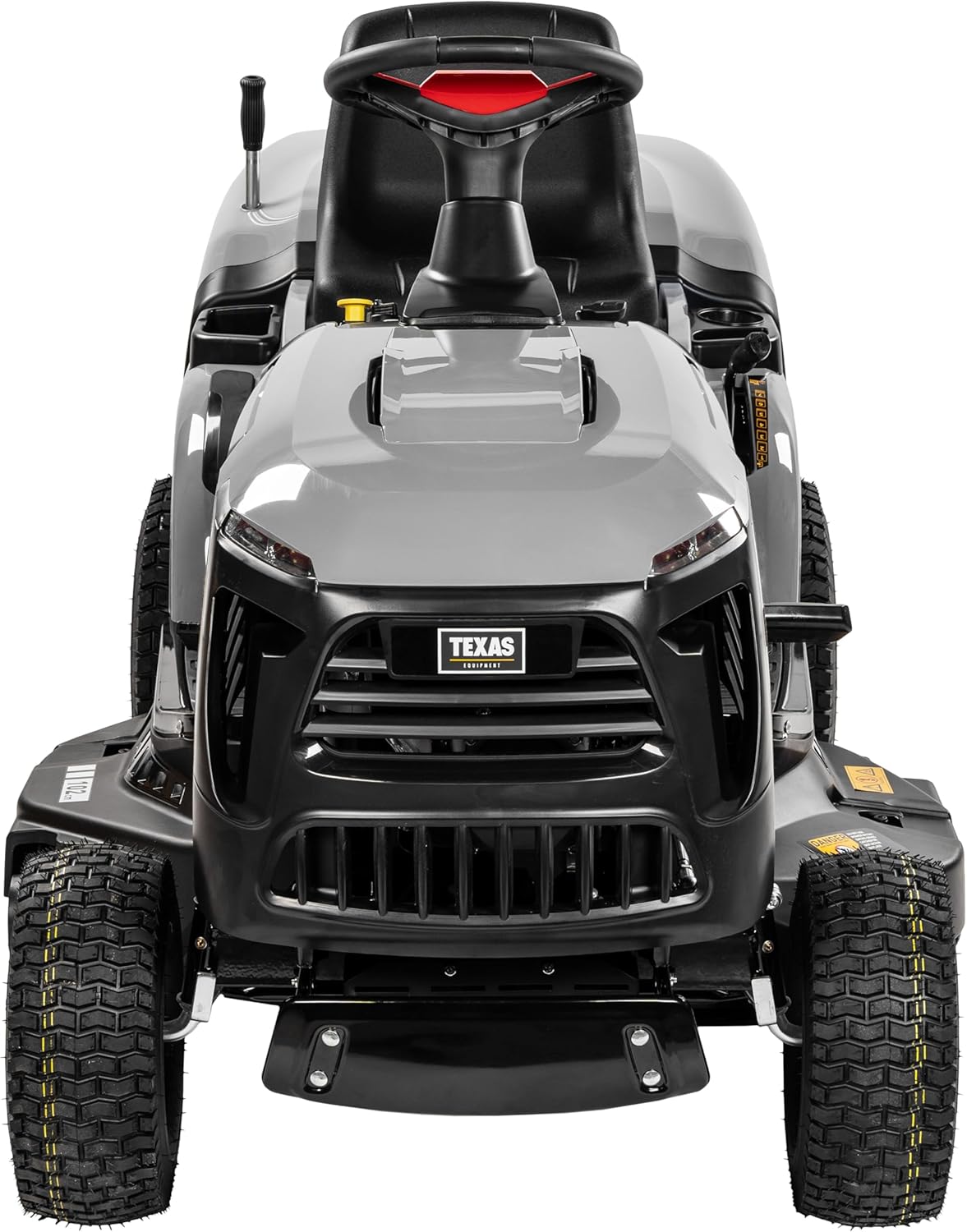 TEXAS Profi Rasentraktor XXL Aufsitzrasenmäher Rasenmäher Traktor Bulldog E-Start Premium TTC102H | 452cm³ | 245l Fangkorb | 12,5PS | 4-Takt | 102cm | 30-90mm | 192kg | Hyd.Getriebe | LED-Scheinwerfer