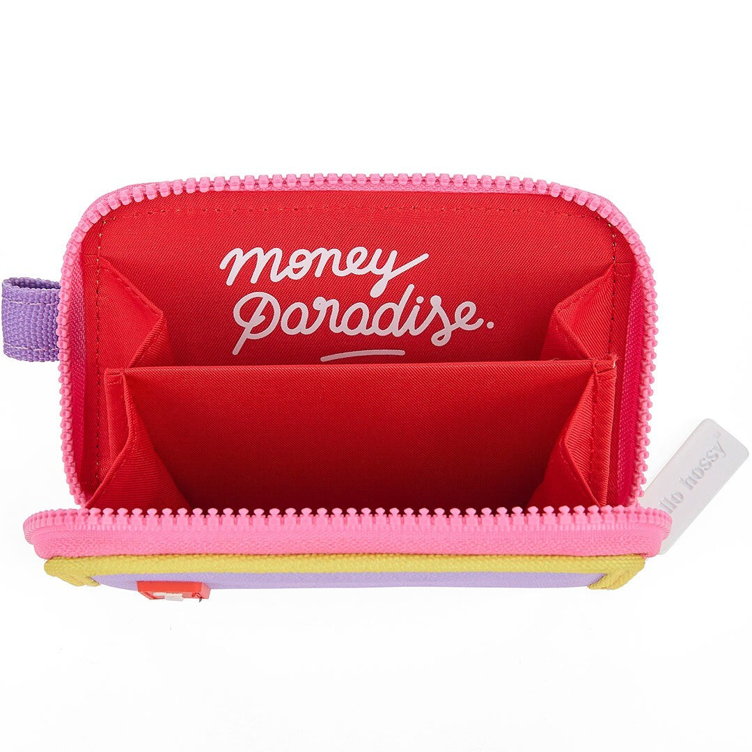 Hello hossy portemonnee mini mauve