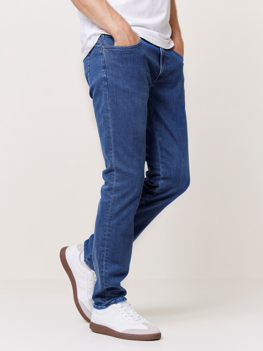Steve blue stretch jeans Super Stonewashed