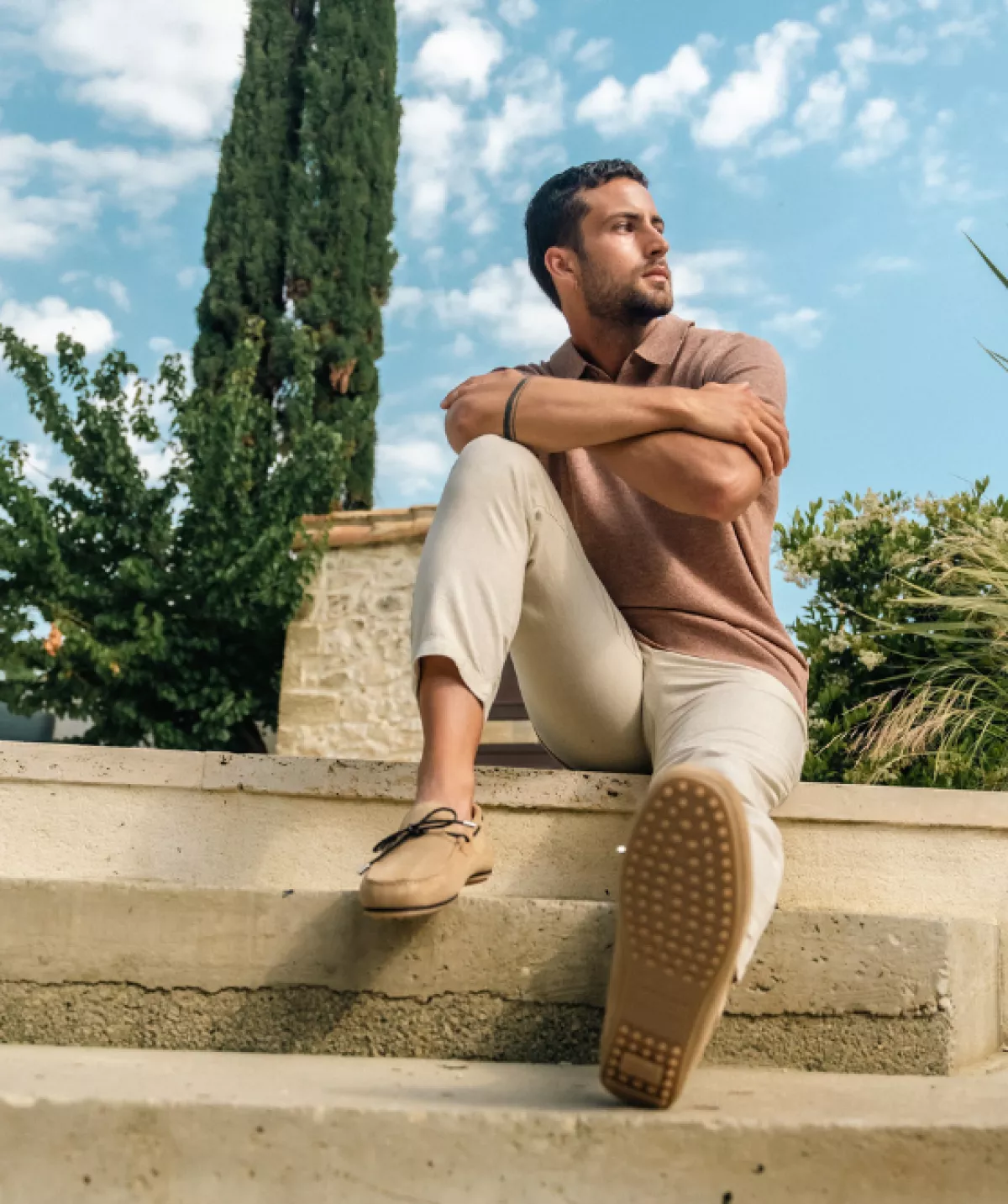 Mocassin CANCUN Daim Beige