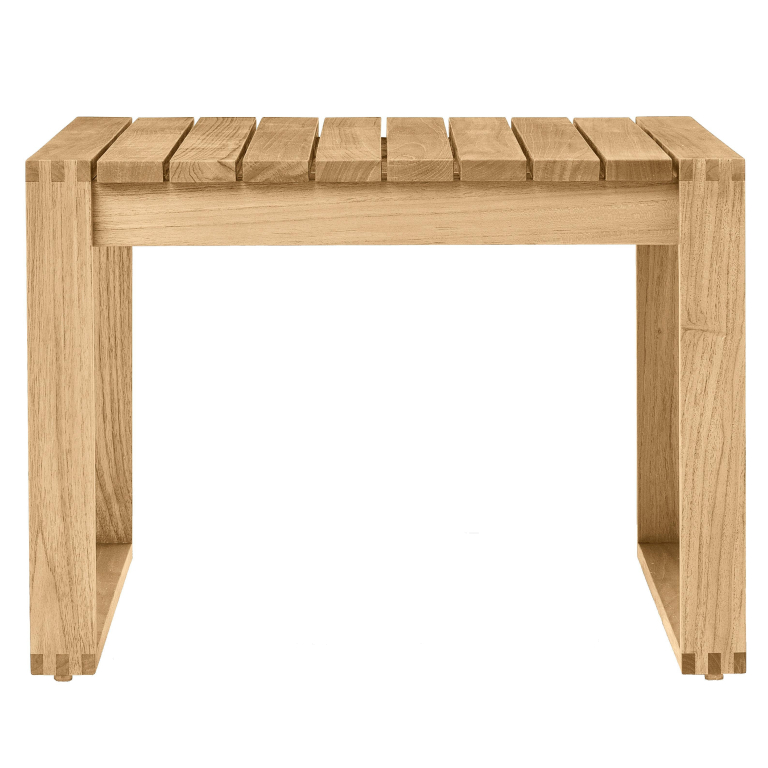 Carl Hansen & Son BK16 indoor-outdoor bijzettafel 69x66 naturel