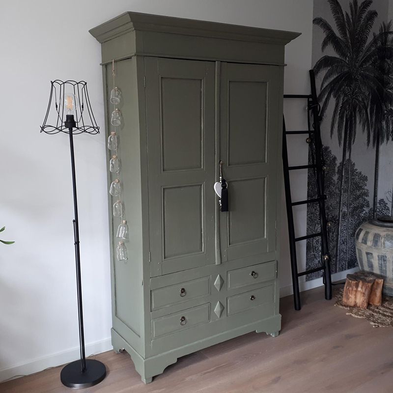 Metalen lampenkap zwart 30/26 - Granny Frame