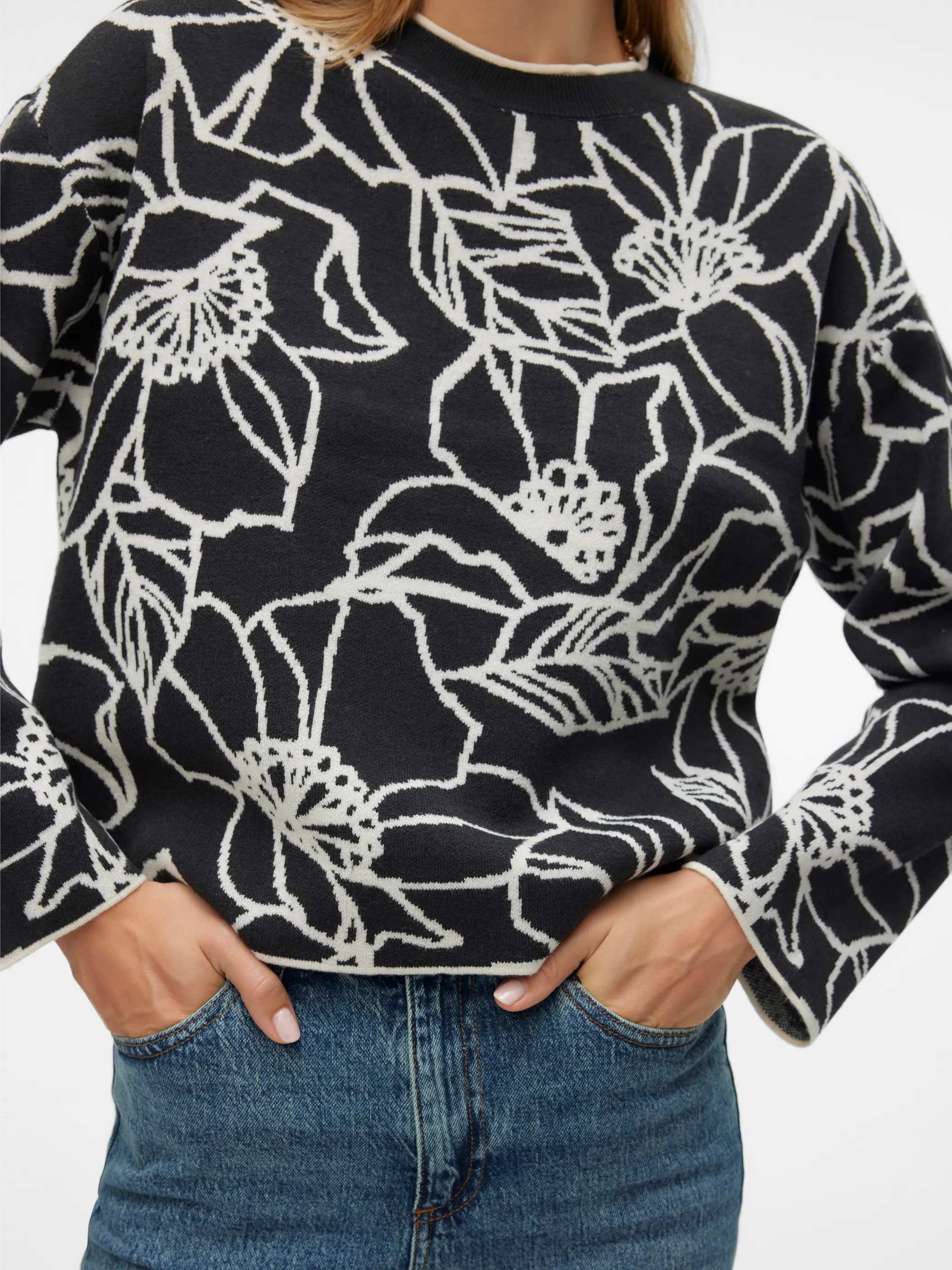 Vero Moda VMNEW FLORA Strickpullover