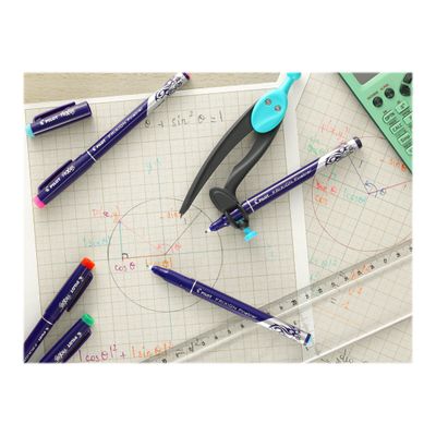 Pilot FriXion Fineliner - Feutre fin effaçable - rose clair