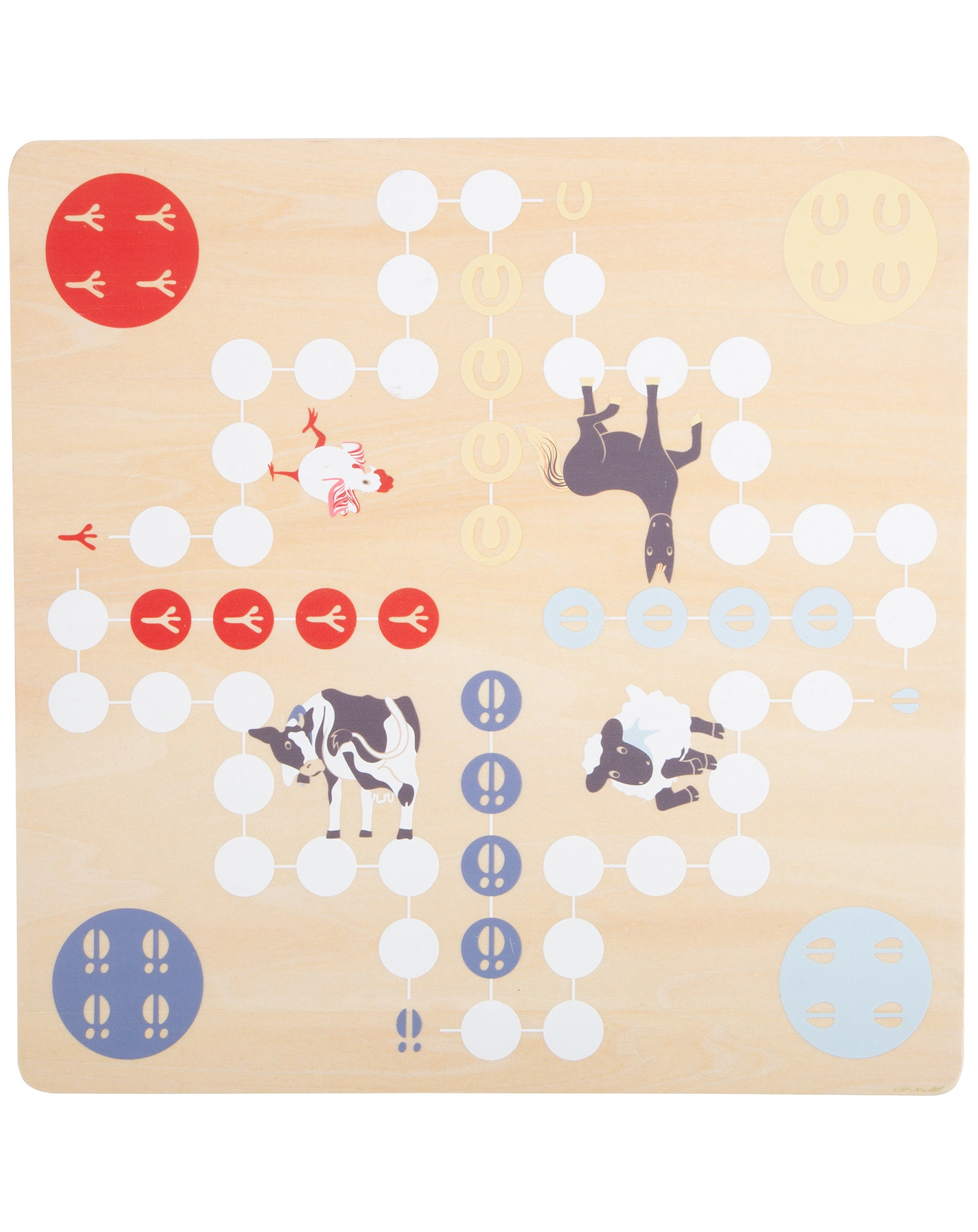 Spielesammlung 4 FRIENDS aus Holz