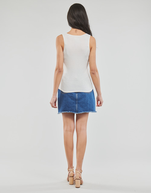 Guess - COLORFUL LOGO TANK TOP - Blanc