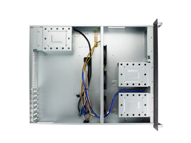 FANTEC SG-290 - Rack-monterbar - 2U - ingen strømforsyning (ATX) - sort, sølv - USB