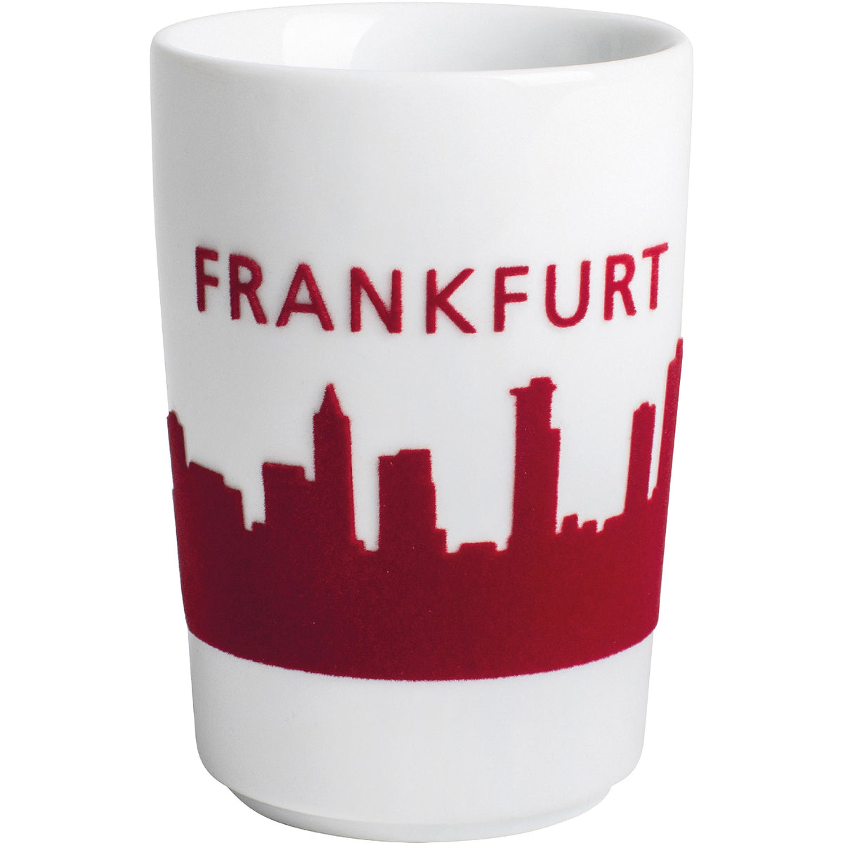 KAHLA touch! Maxi-Becher 0,35 l Skyline rot Frankfurt
