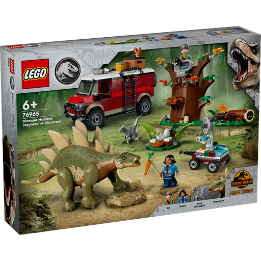 LEGO Jurassic World Dinosaurmissioner: Stegosaurus-Opdagelse - 76965