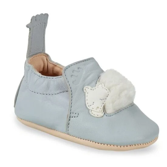 Chaussons Blumoo   Ourson bleu ciel        de               Easy Peasy