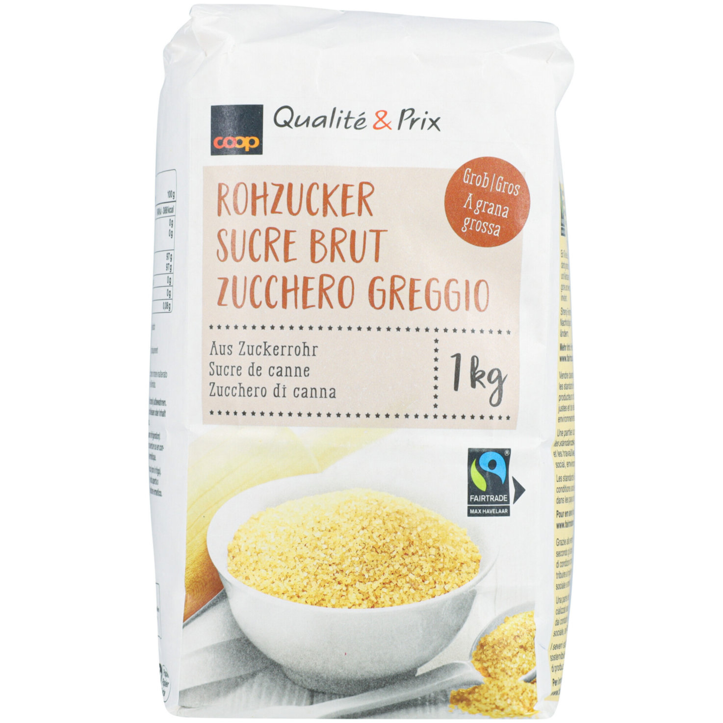 Fairtrade Rohzucker grob