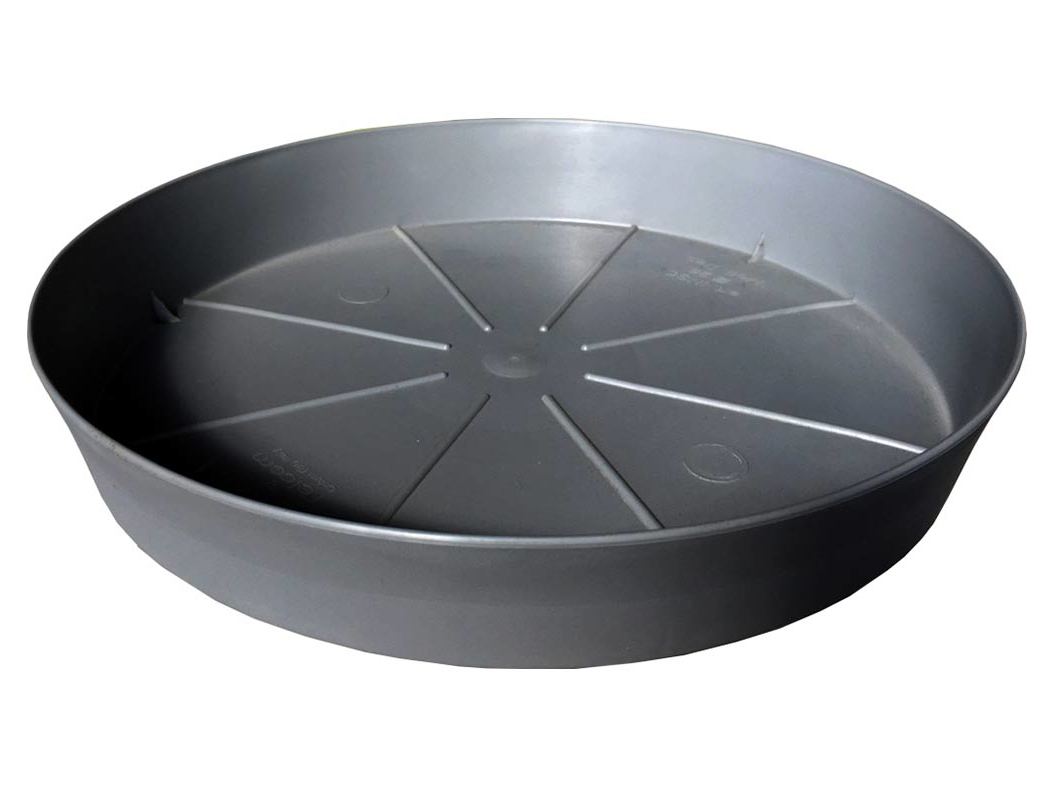 PRATO DE PLÁSTICO GARDENSTAR PRETO Ø25CM