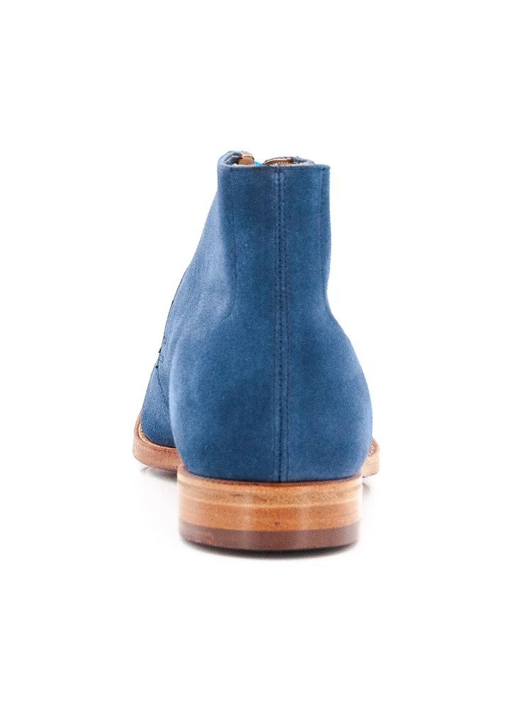 CROCKETT AND JONES - CHUKKA FANTAISIE MIDBLUE