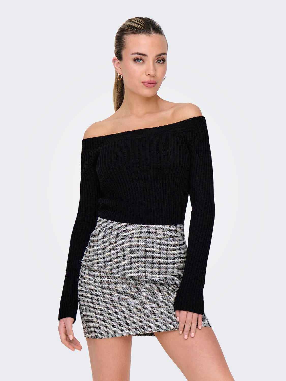 JDYLEMON Strickpullover Black