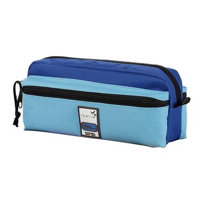 Trousse rectangulaire Teknik Triple - 3 compartiments - 4 coloris disponibles - Viquel
