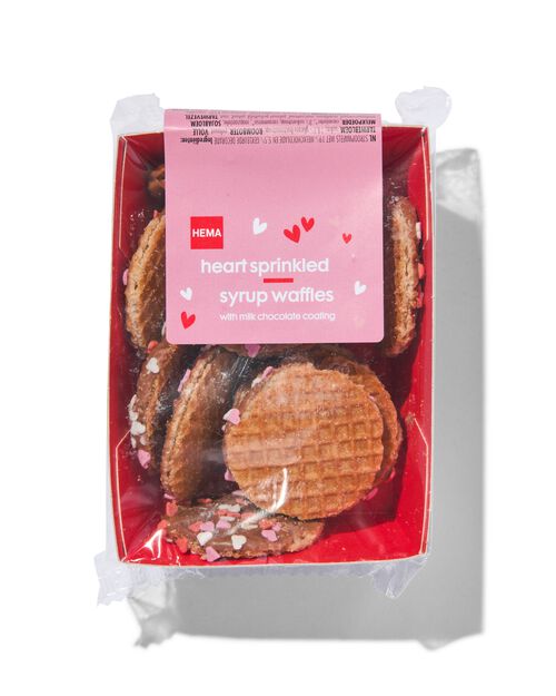 gaufres hollandaises chocolat et coeurs 145g