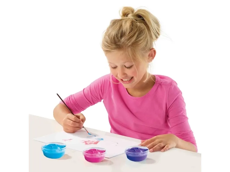 SES Creative 00382, Blå, Grøn, Orange, Lyserød, Lilla, Gul, Plakatmaling, Indsæt, 45 ml, 6 stk |